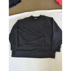 Mate The Label Men's Organic Fleece Crew Neck Sweatshirt Size Medium Large